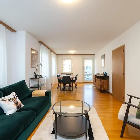 Duplex Cosy Appt, Location 公寓 圣莫里茨